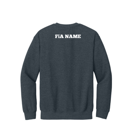 PERSONALIZED Gildan Heavy Blend Crewneck Sweatshirt.WEST