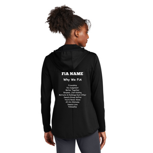 Why we FiA Goose Creek, SC - PERSONALIZED Sport Tek Women's Circuit Hooded Full-Zip