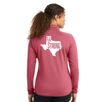 Texas Strong - Sport Tek Sport-Wick Stretch 1/4-Zip Pullover