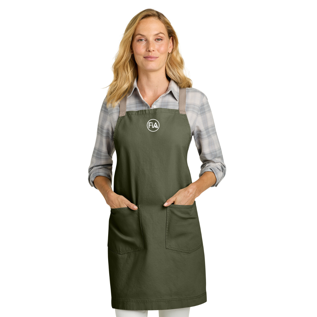 FiA Lifestyle - Heavy Twill Crossback Apron