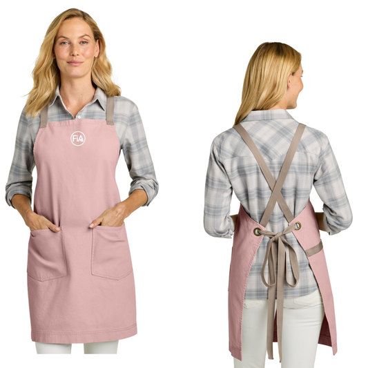 FiA Lifestyle - Heavy Twill Crossback Apron