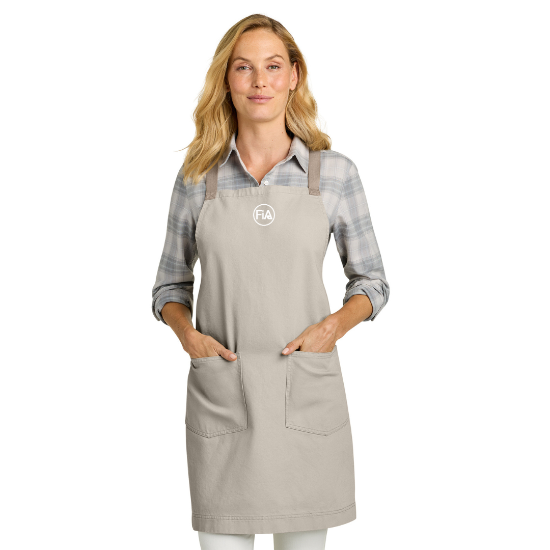 FiA Lifestyle - Heavy Twill Crossback Apron