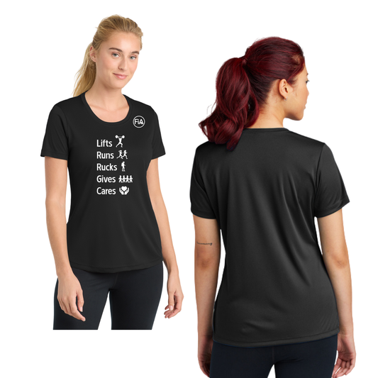 FiA Gives - Sport Tek Short Sleeve Performance Tee