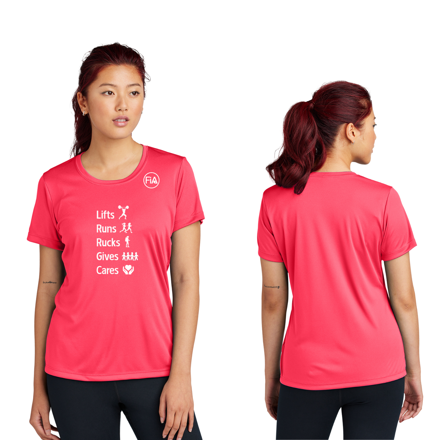 FiA Gives - Sport Tek Short Sleeve Performance Tee