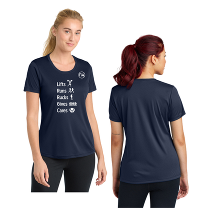 FiA Gives - Sport Tek Short Sleeve Performance Tee