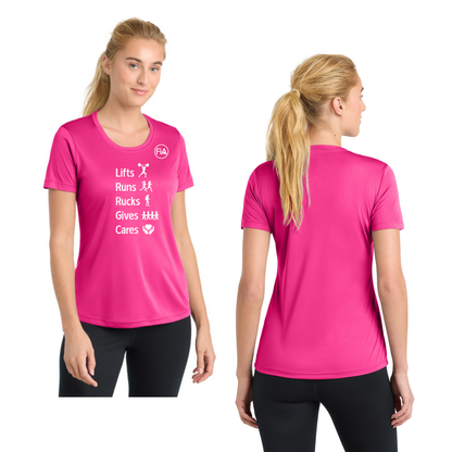 FiA Gives - Sport Tek Short Sleeve Performance Tee