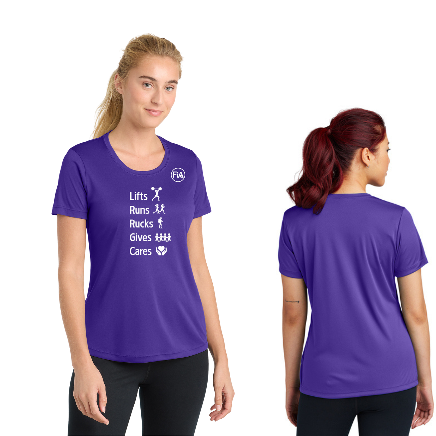 FiA Gives - Sport Tek Short Sleeve Performance Tee