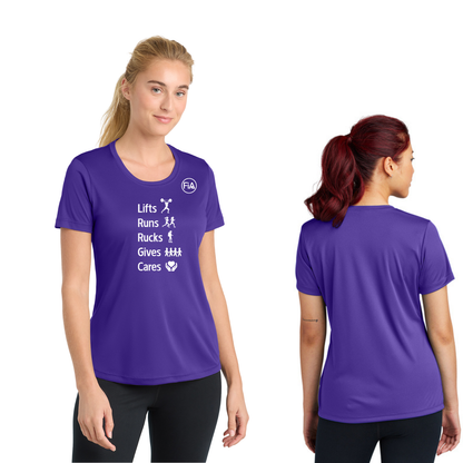 FiA Gives - Sport Tek Short Sleeve Performance Tee