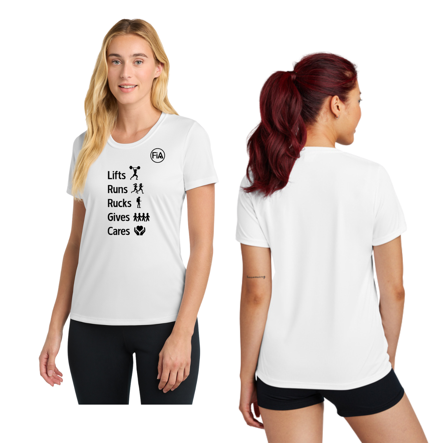 FiA Gives - Sport Tek Short Sleeve Performance Tee