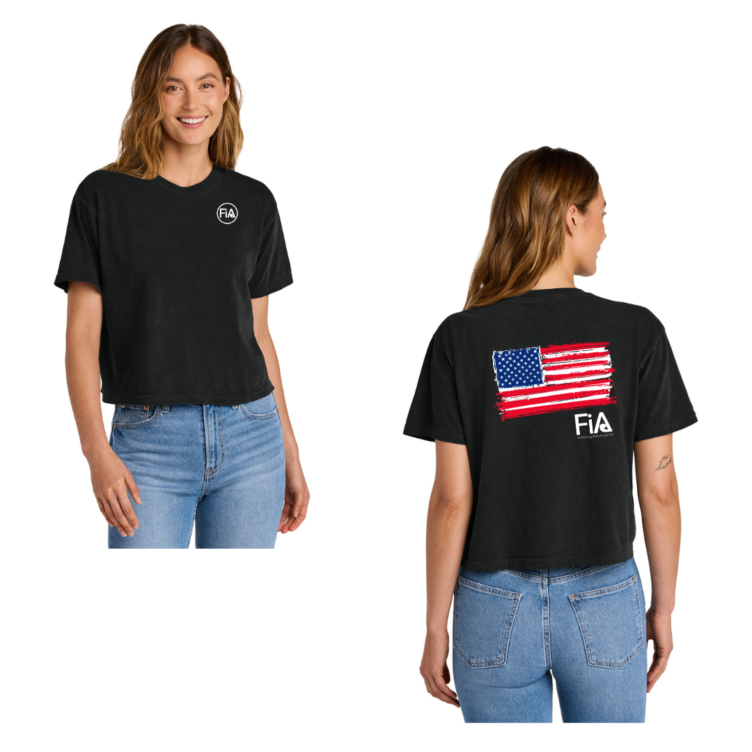 Patriotic - Comfort Colors Women’s Heavyweight Boxy Tee