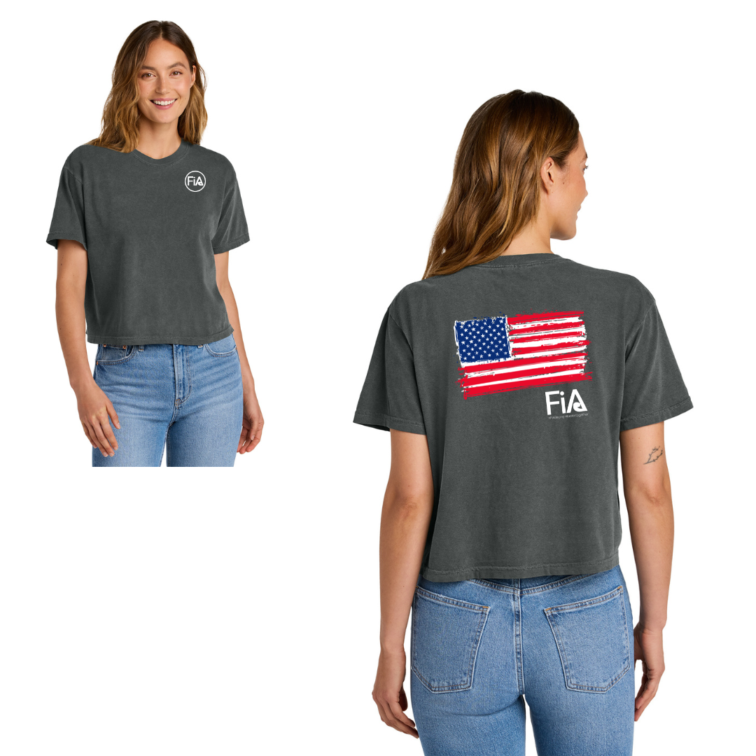 Patriotic - Comfort Colors Women’s Heavyweight Boxy Tee