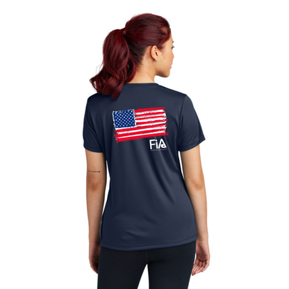 Patriotic - Sport Tek Crew Neck Short Sleeve Performance Tee