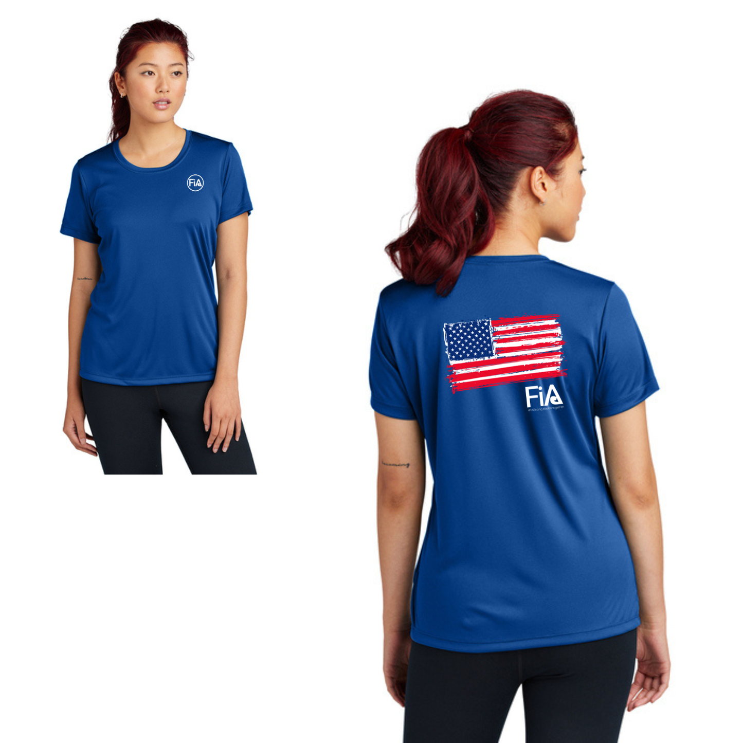 Patriotic - Sport Tek Crew Neck Short Sleeve Performance Tee