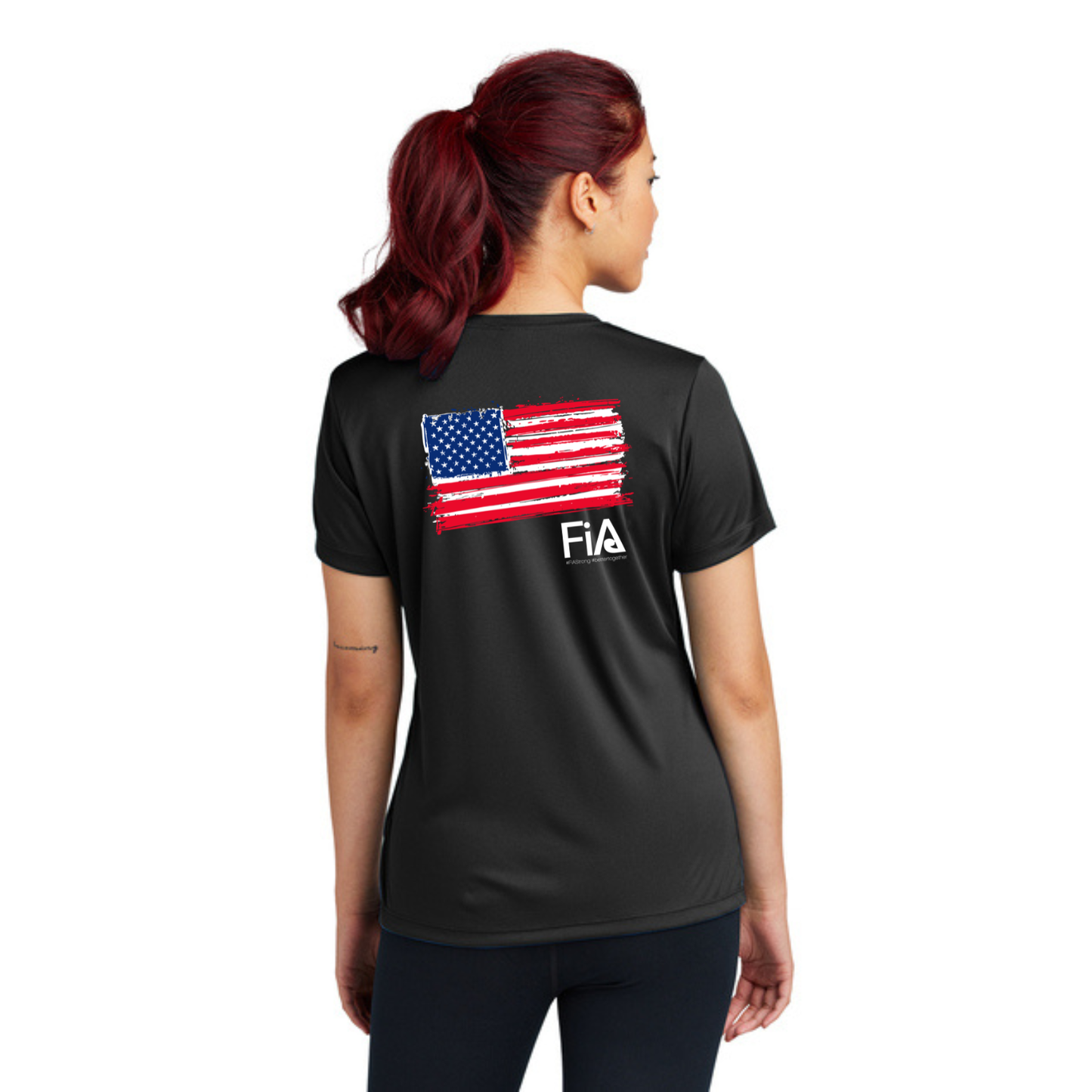 Patriotic - Sport Tek Short Sleeve V-Neck Performance Tee