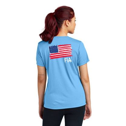 Patriotic - Sport Tek Short Sleeve V-Neck Performance Tee