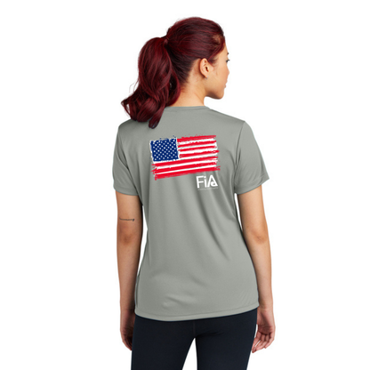 Patriotic - Sport Tek Short Sleeve V-Neck Performance Tee