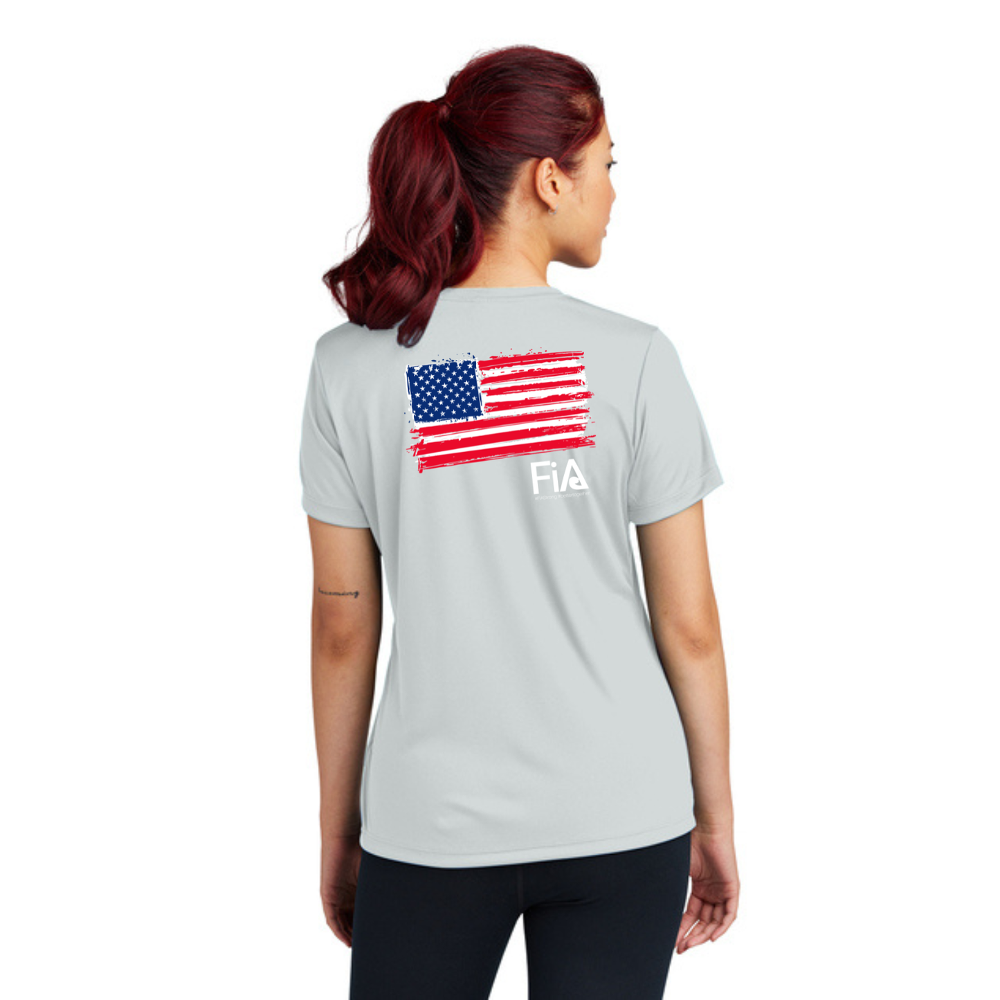 Patriotic - Sport Tek Short Sleeve V-Neck Performance Tee