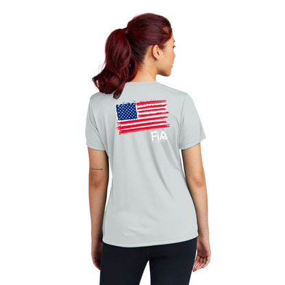 Patriotic - Sport Tek Short Sleeve V-Neck Performance Tee