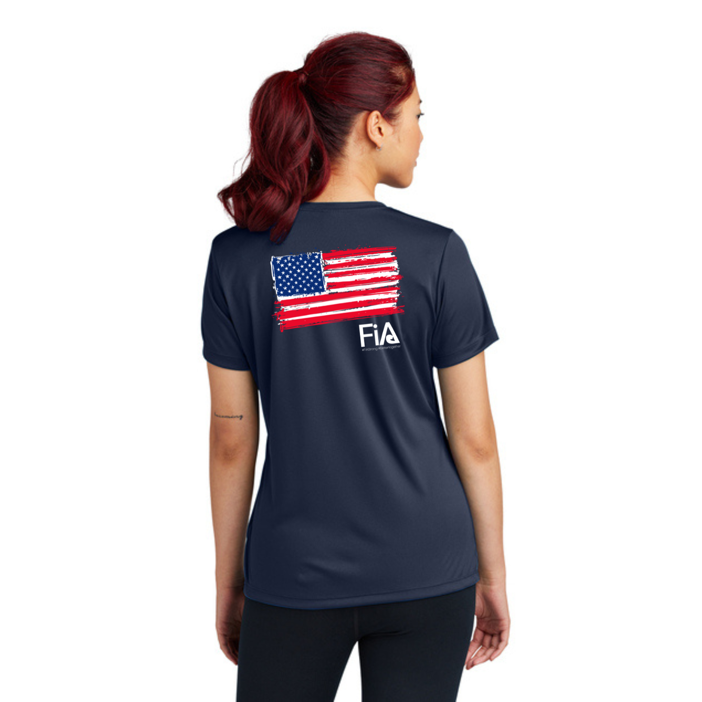 Patriotic - Sport Tek Short Sleeve V-Neck Performance Tee