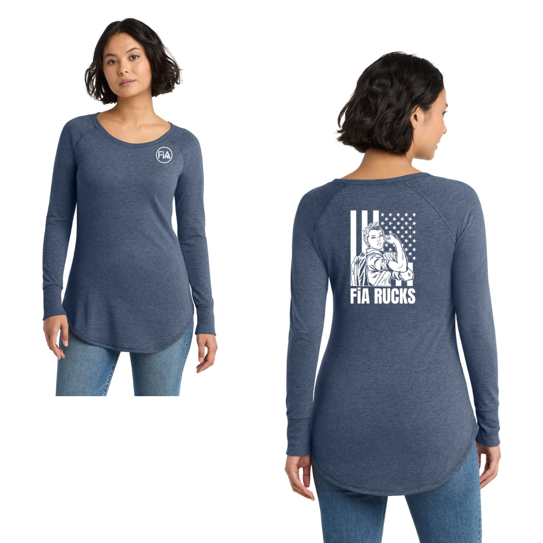 FiA Rucks - District Women’s Perfect Tri Long Sleeve Tunic