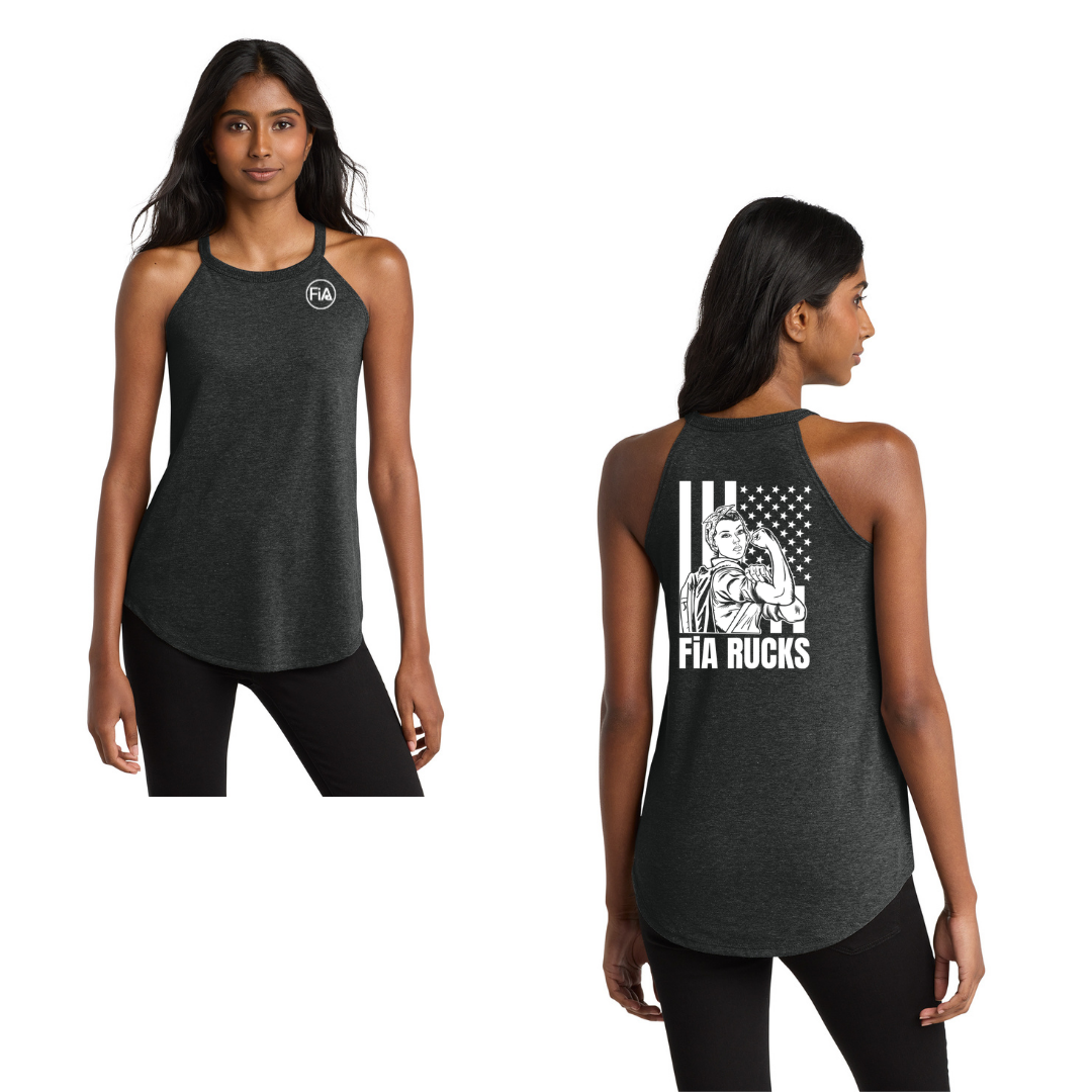 FiA Rucks - District Perfect Tri Rocker Tank
