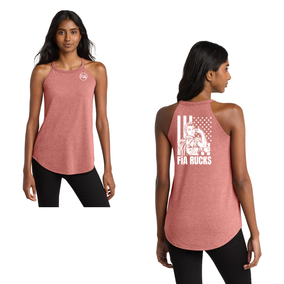 FiA Rucks - District Perfect Tri Rocker Tank