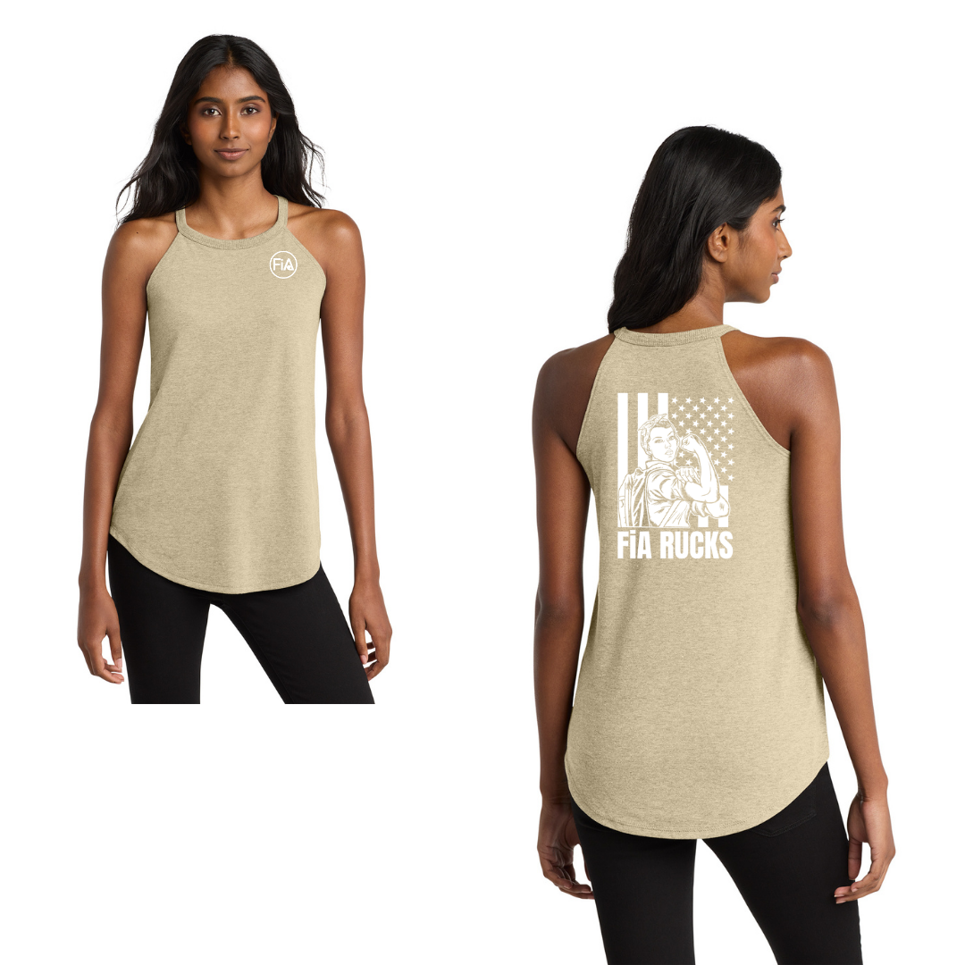 FiA Rucks - District Perfect Tri Rocker Tank