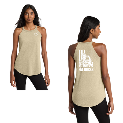 FiA Rucks - District Perfect Tri Rocker Tank
