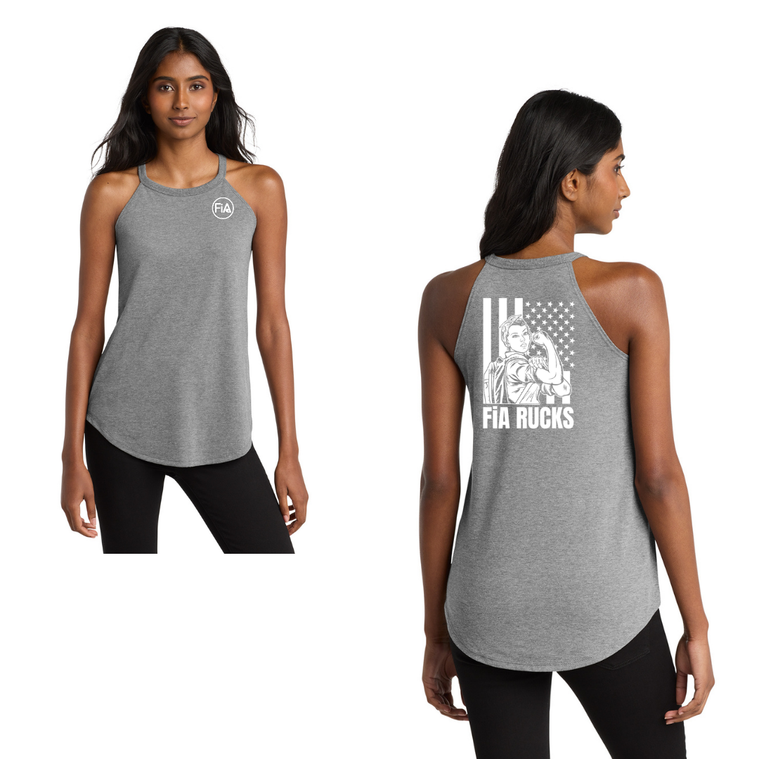 FiA Rucks - District Perfect Tri Rocker Tank
