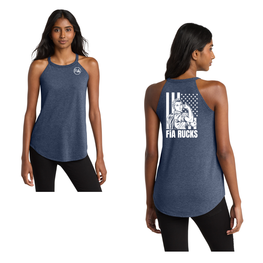 FiA Rucks - District Perfect Tri Rocker Tank