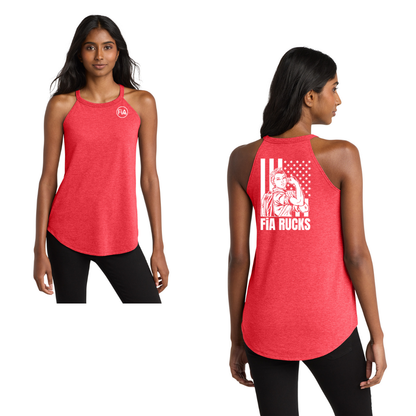 FiA Rucks - District Perfect Tri Rocker Tank