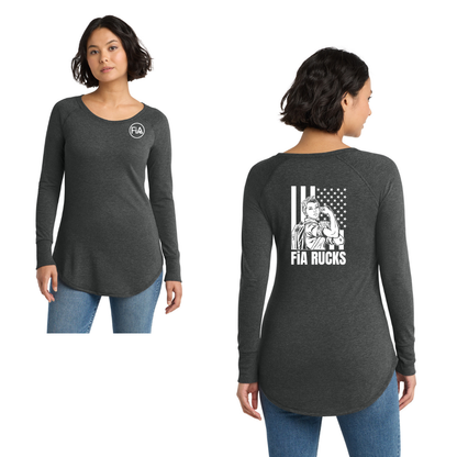 FiA Rucks - District Women’s Perfect Tri Long Sleeve Tunic
