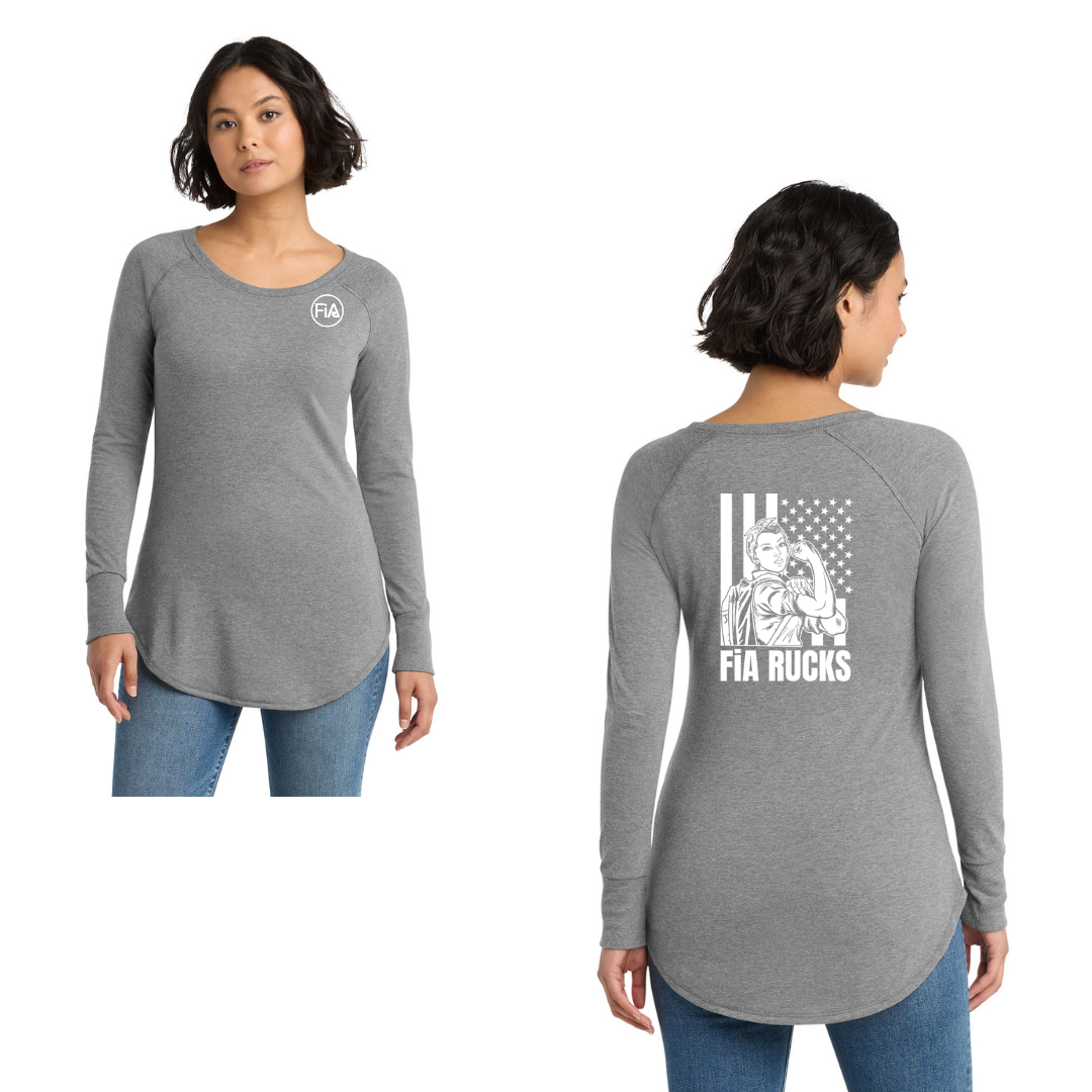 FiA Rucks - District Women’s Perfect Tri Long Sleeve Tunic