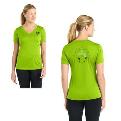 FiA Frontiers - Sport Tek V-Neck Short Sleeve Performance Tee