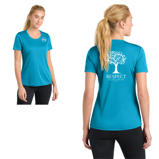 FiA Respect - Sport Tek Crew Neck Short Sleeve Performance Tee