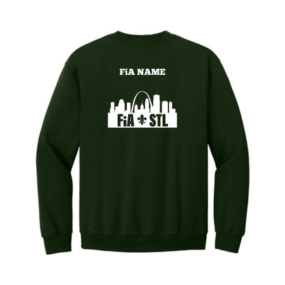 St. Louis, MO - PERSONALIZED Gildan Heavy Blend Crewneck Sweatshirt