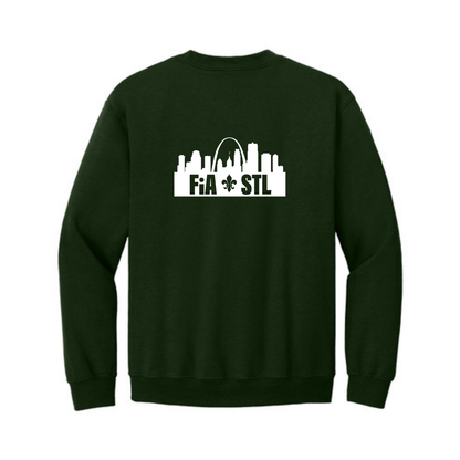 St. Louis, MO - Gildan Heavy Blend Crewneck Sweatshirt