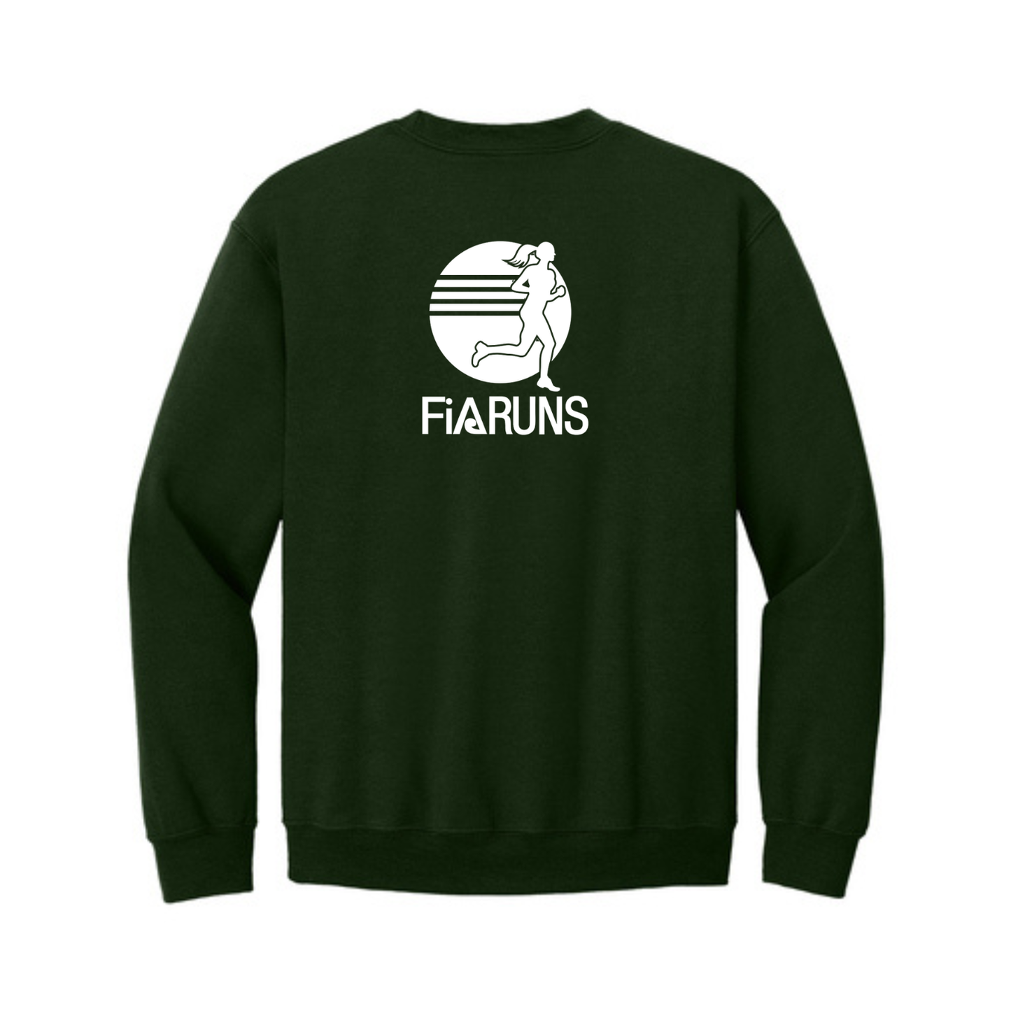 FiA Runs Gildan Heavy Blend Crewneck Sweatshirt