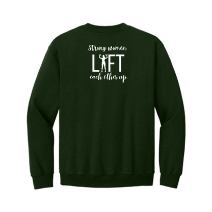 Strong Women - Gildan Heavy Blend Crewneck Sweatshirt