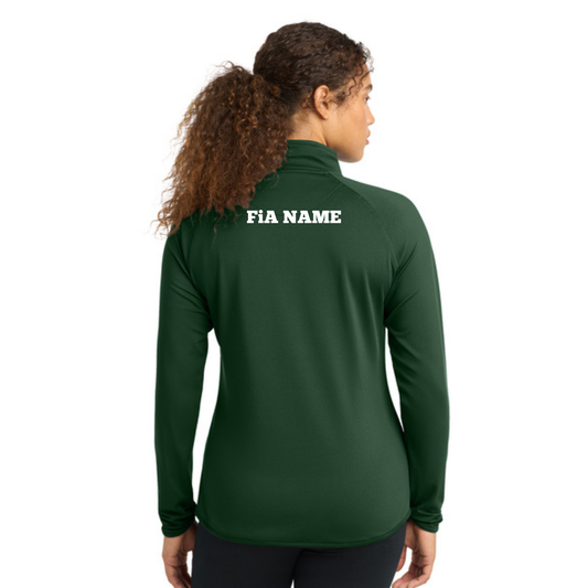 PERSONALIZED Sport Tek Sport-Wick Stretch 1/4-Zip Pullover.CENTRAL