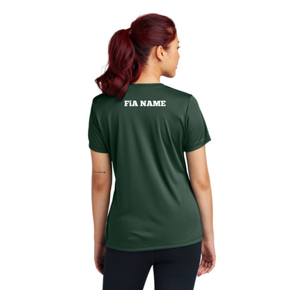 PERSONALIZED Sport Tek Crew Neck Short Sleeve Performance Tee.WEST