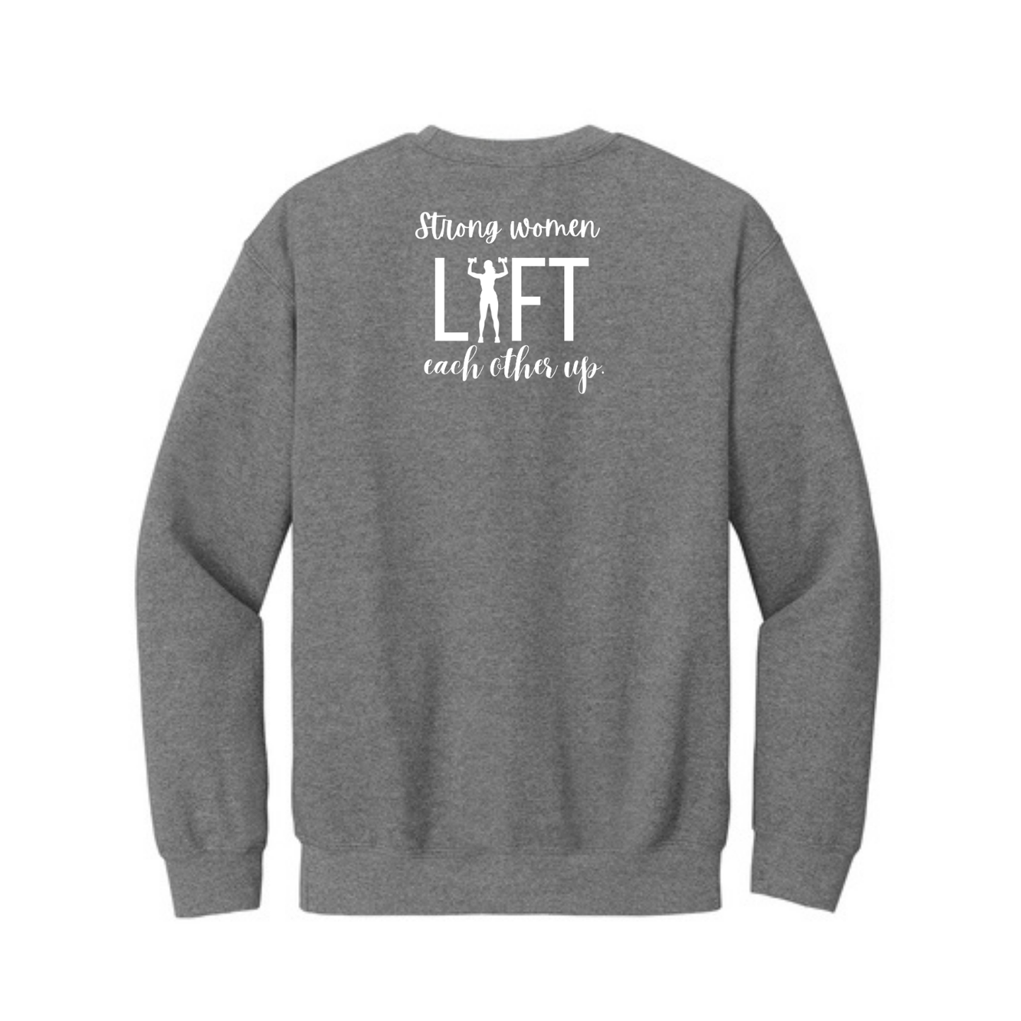 Strong Women - Gildan Heavy Blend Crewneck Sweatshirt