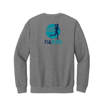 FiA Runs Gildan Heavy Blend Crewneck Sweatshirt