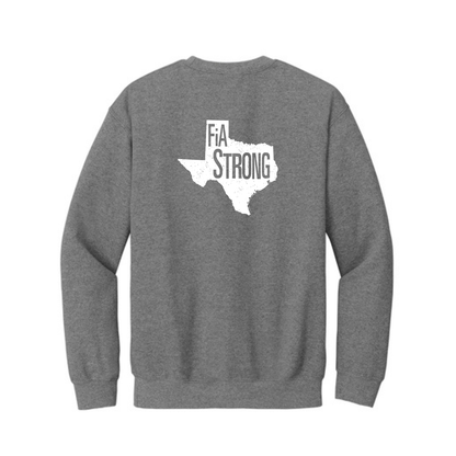 Texas Strong - Gildan Heavy Blend Crewneck Sweatshirt