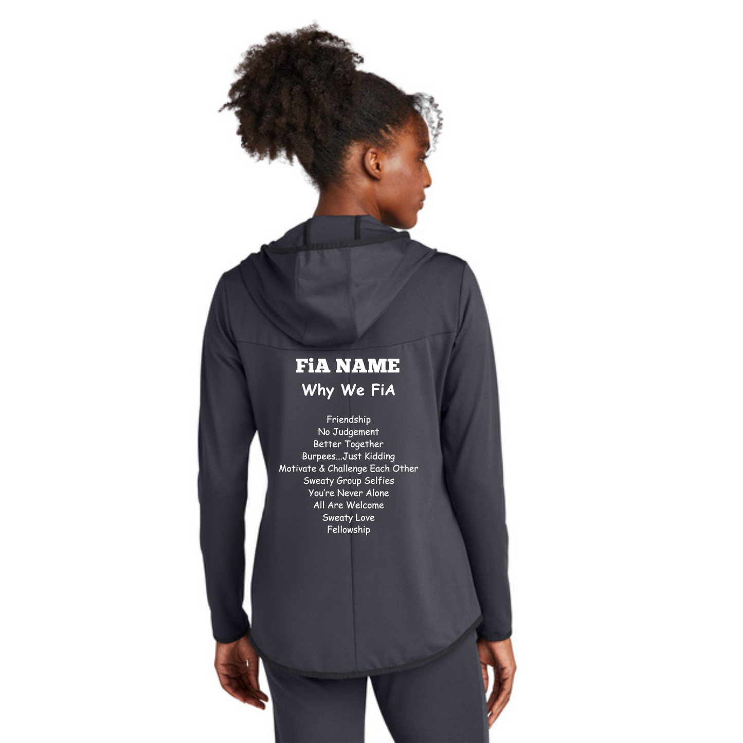 Why we FiA Goose Creek, SC - PERSONALIZED Sport Tek Women's Circuit Hooded Full-Zip