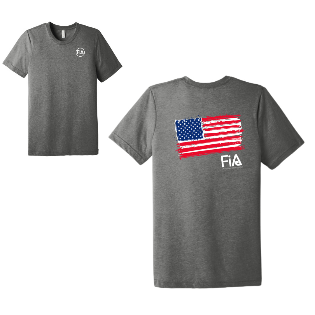 Patriotic - BELLA+CANVAS Unisex Triblend Short Sleeve Tee