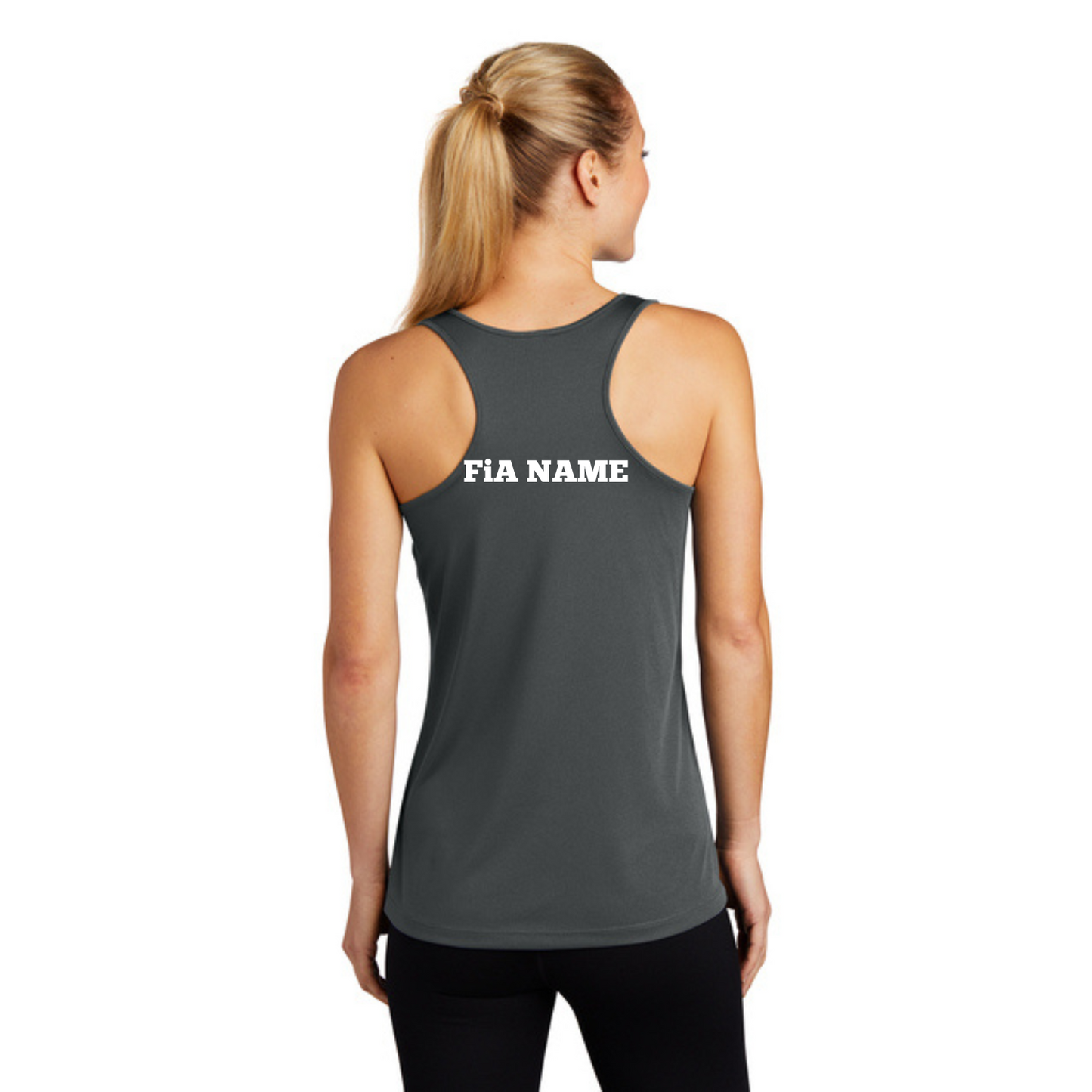 PERSONALIZED Sport Tek Racerback Tank.WEST