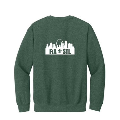 St. Louis, MO - Gildan Heavy Blend Crewneck Sweatshirt