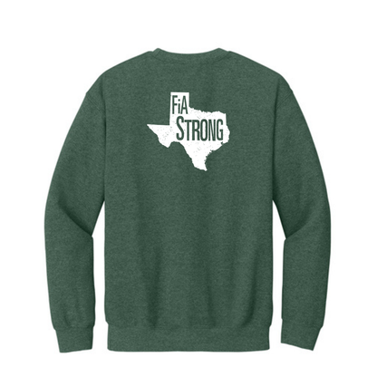 Texas Strong - Gildan Heavy Blend Crewneck Sweatshirt