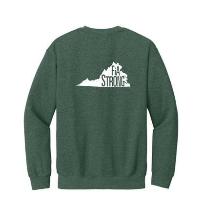Virginia Strong - Gildan Heavy Blend Crewneck Sweatshirt